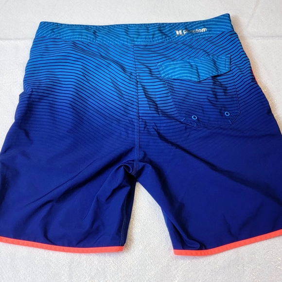 Hurley Phantom Board Short Men 34 Blue Striped Olympic Team USA Flag Swim - Picture 7 of 7